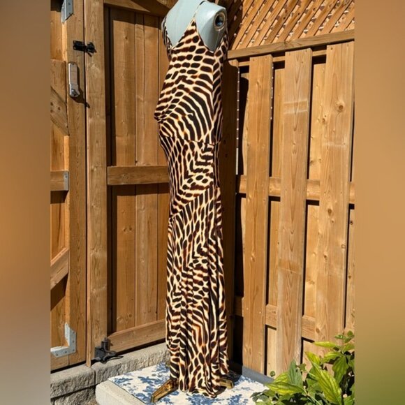 🆕 RAT & BOA 🧿 NWOT Jovanna Cowl Neck Jersey Dress, Cut Out Back Detail - Sz S - Picture 8 of 15